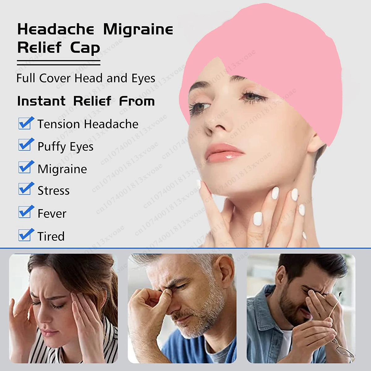 Luzequo InstaRelief Migraine Cap