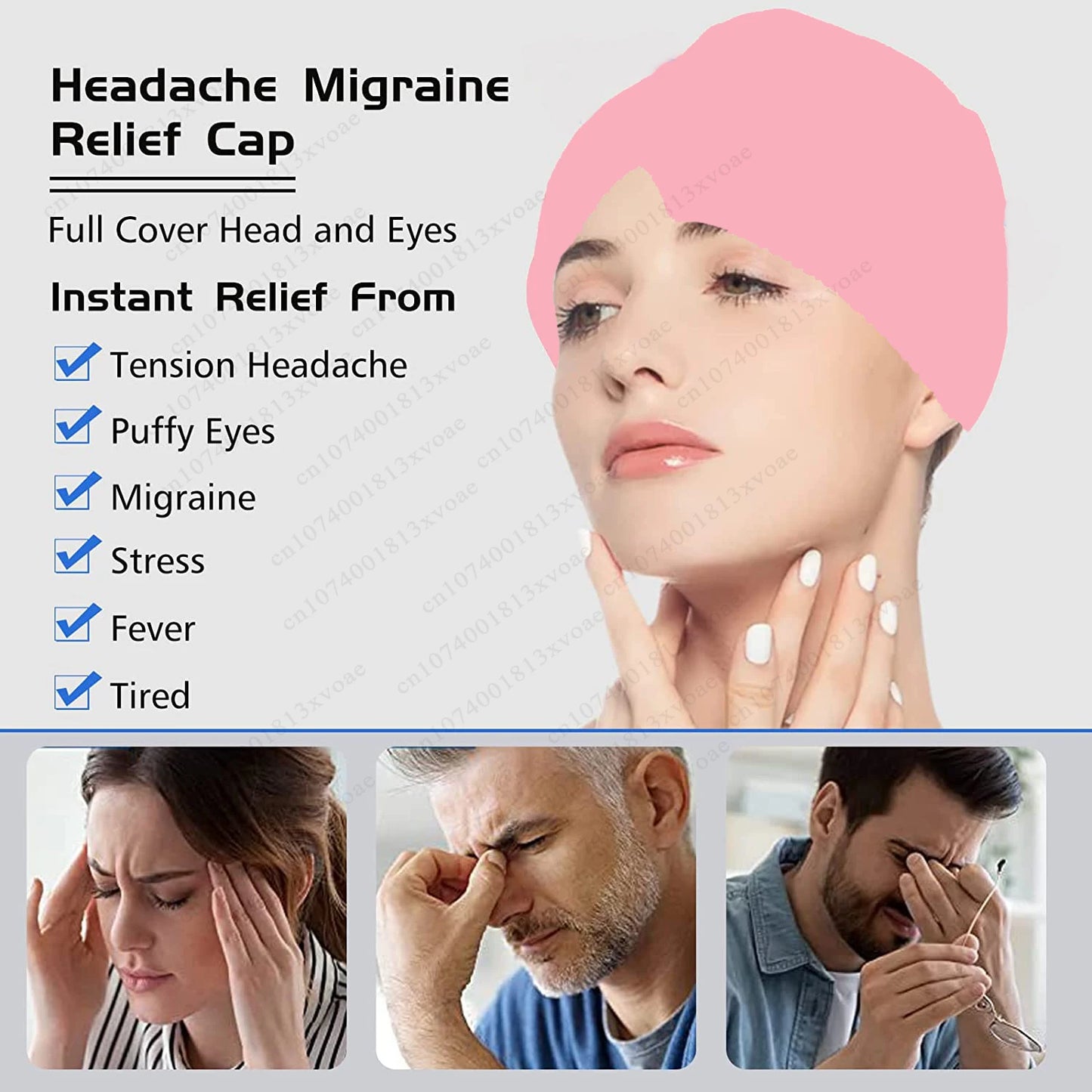 Luzequo InstaRelief Migraine Cap